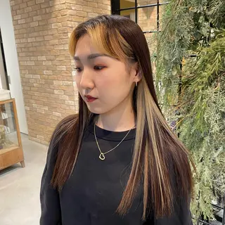 ロング カラー 平野葵🎀 hair/nailのネイルデザイン