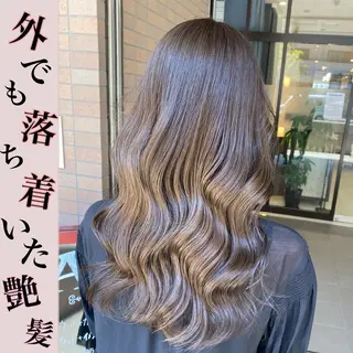 ロング 藤原 克宏のヘアスタイル