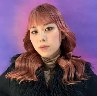 ロング カラー ハイトーン/パーマ/ メンズ / 櫻本🌐のヘアスタイル