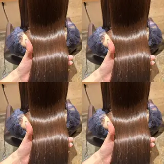 ロング カラー レイヤーカット/ 縮毛矯正🇰🇷早坂のヘアスタイル