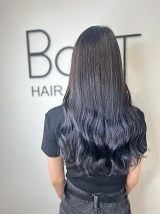 ロング カラー DEST ゆりかのヘアスタイル