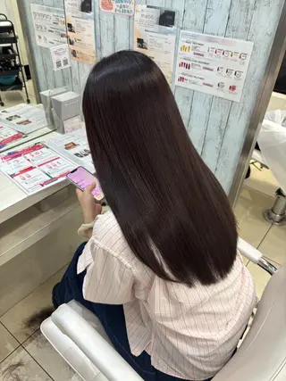 ロング カラー 🎀ゆい🎀 髪質改善カラー🎀のヘアスタイル