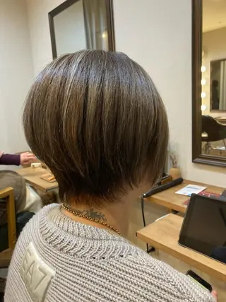 ショート 中江 翔のヘアスタイル