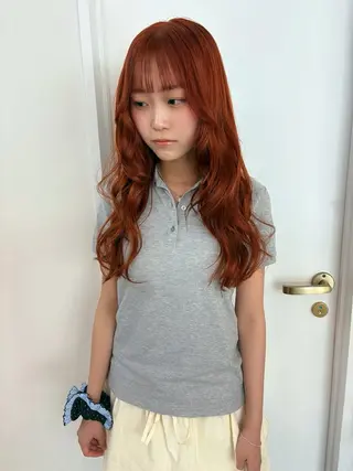 ロング カラー ichika/福岡 /透明感カラー🤎のヘアスタイル