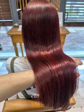 ロング カラー 和田 直也のヘアスタイル