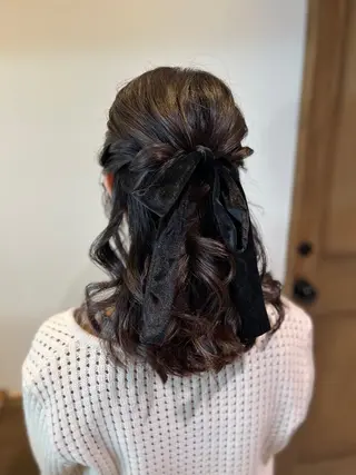 セミロング ❁ヘアメ❁ YUMI ❁ゆみ❁横浜桜木町のヘアスタイル
