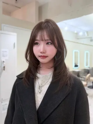 セミロング シオン /カットモデル募集中のヘアスタイル