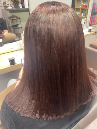 セミロング PANOLA下北沢 中川夢菜のヘアスタイル