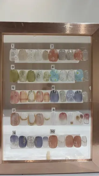 ネイル 酒井 彩奈のネイルデザイン