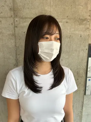 ロング カラー 🎨デザイン🥇 美髪・艶髪　日暮千敬のヘアスタイル