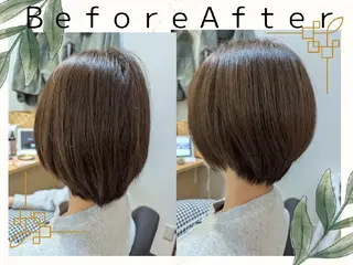 ショート 髪屋こころ 峯村 衣舞のヘアスタイル