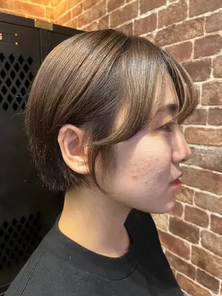 ショート カラー 久木原 ゆりのヘアスタイル