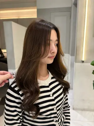 ロング Rino🎀/盛れる 顔周りカット🪽✩のヘアスタイル