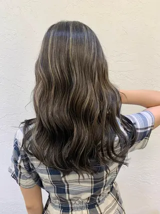 セミロング カラー 髪質改善/縮毛矯正 鈴木裕介のヘアスタイル