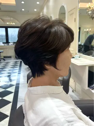 ショート くりやま ゆうかのヘアスタイル