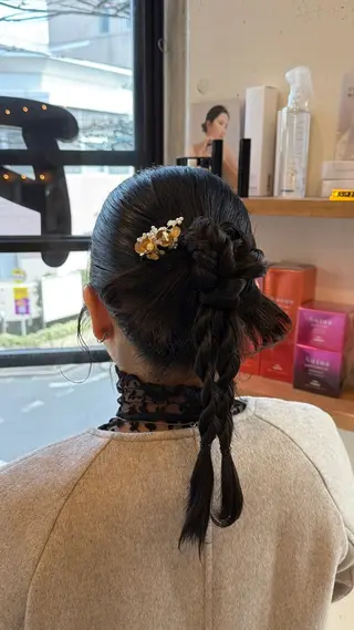 ミディアム ヘアアレンジ nanae🌷 吉祥寺のヘアスタイル