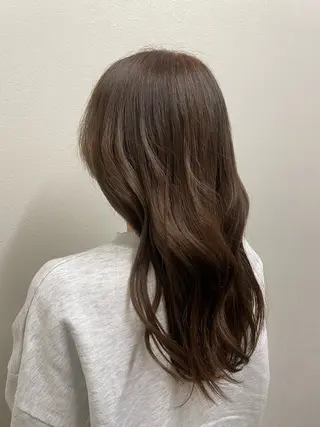 ロング カラー off所属・新百合ヶ丘/ 艶カラー/リノのヘアスタイル