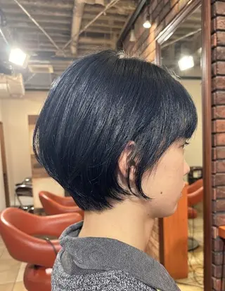 ショート カラー flencia 丸 和博｜カットのヘアスタイル