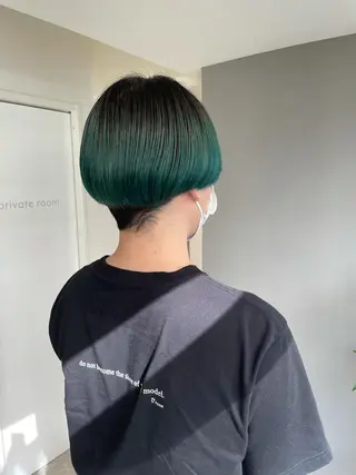 ショート ♡透明感/艶カラー/ M a I ♡のヘアスタイル