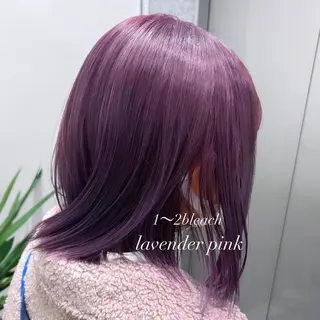 ロング カラー ヘアアレンジ 𝘳𝘺𝘰𝘬𝘢 髪質改善/ブリーチのヘアスタイル