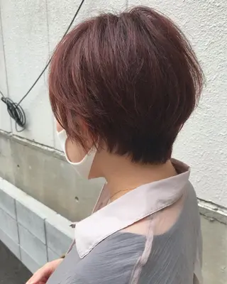 ショート さの あやねのヘアスタイル
