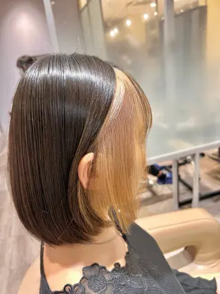 ミディアム カラー 【元住吉の艶髪の神様 】モリモト💓のヘアスタイル