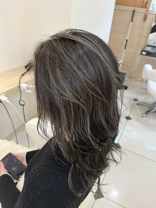 ロング カラー カラー職人 なかもと たつひろのヘアスタイル