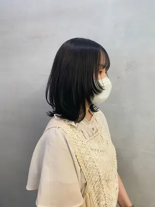 ミディアム ♡ハッシュカット/ レイヤー/yucoのヘアスタイル