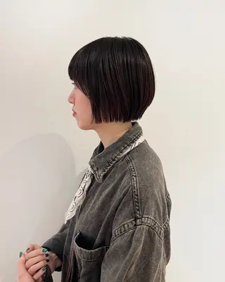 ショート 川上 莉歩のヘアスタイル
