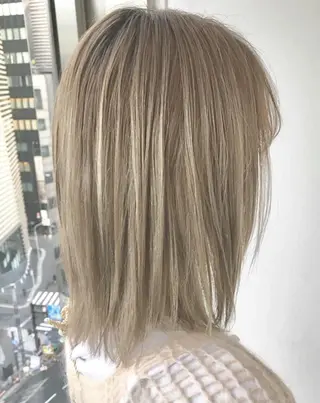 カラー ミディアム 銀座店長🌟 片山雄太のヘアスタイル