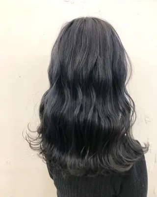 ロング カラー カラーモデル募集 吉原佳穂💗のヘアスタイル