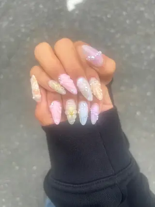 ネイル Ashley Bloom Nails「アシュレイ　ブルーム　ネイルズ」所属・松永 美幸のネイルデザイン