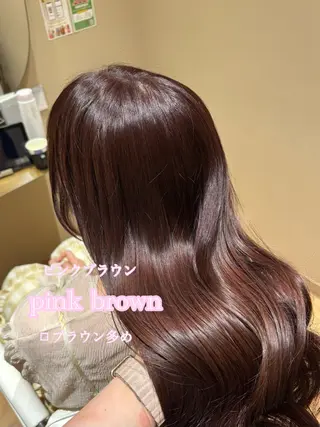 ミディアム 中島愛佳🐥⸒⸒ 縮毛矯正/艶髪カラーのヘアスタイル