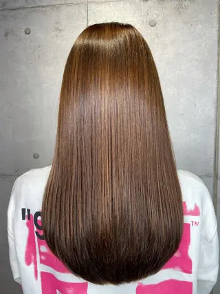 ロング カラー newi 池袋のヘアスタイル
