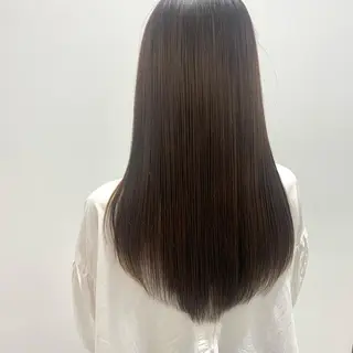 ロング ボブ/美髪矯正 /佐藤　奈巳のヘアスタイル