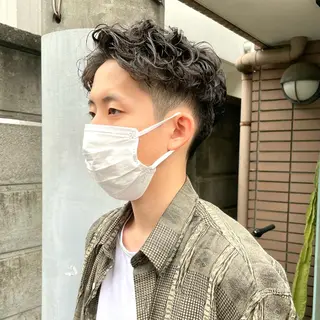 ショート パーマ メンズ 🔥メンズショート 職人🔥大澤龍也のヘアスタイル