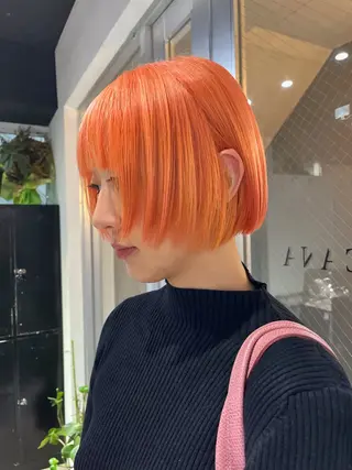 ショート ハイトーンNo.1✨ パーマ✨イマイタツヤのヘアスタイル