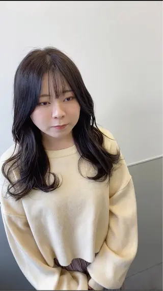 ロング 韓国ヘア🇰🇷 スズキのヘアスタイル