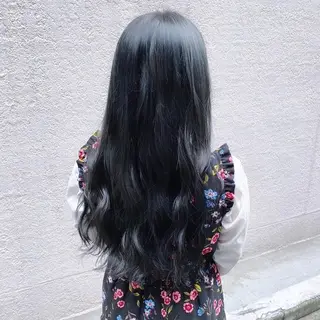 ロング カラー 𝑺𝒂𝒌𝒊 🩶マンツーマン施術のヘアスタイル