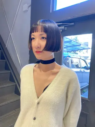 ショート ナツオ/ レイヤーカットのヘアスタイル