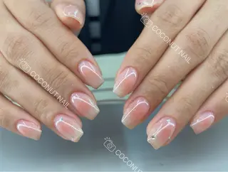 ネイル 神田 ココナッツのネイルデザイン