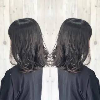 ミディアム 必ず笑顔で帰っていた だきます！安田祐貴のヘアスタイル