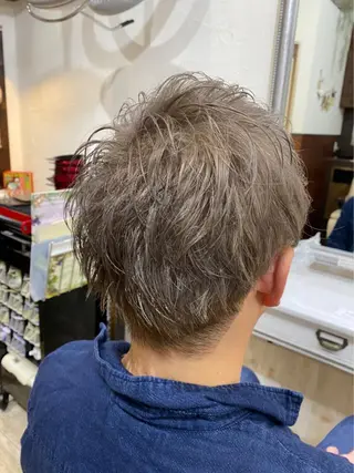 メンズ 💕ショート大募集✨ レディースカット❤️のヘアスタイル