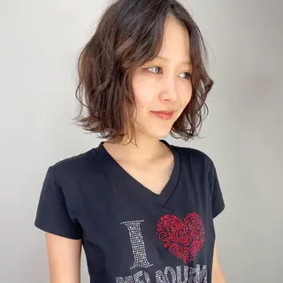 ショート カラー ヘアアレンジ 🌼似合わせのプロ 心斎橋/rena🌼のマツエク・マツパデザイン