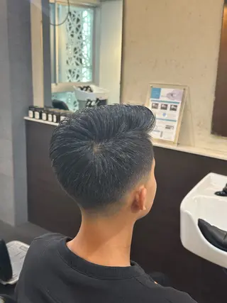 ショート メンズ 刈り上げの あおきさんのヘアスタイル