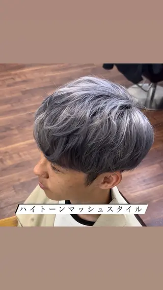 ミディアム メンズ Rikito .のヘアスタイル