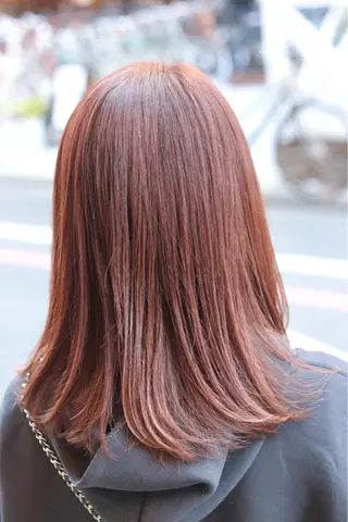 ミディアム カラー ヘアアレンジ 川内 政人のヘアスタイル