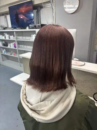 カラー ゆりか /透明感カラーのヘアスタイル