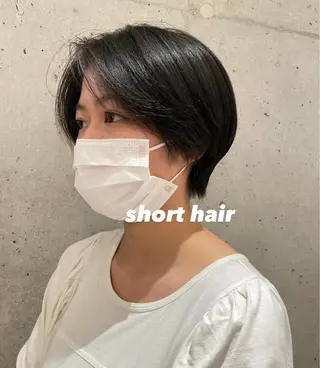 ミディアム カラー パーマ ヘアアレンジ ネイル マツエク・マツパ Miku /ボブのヘアスタイル