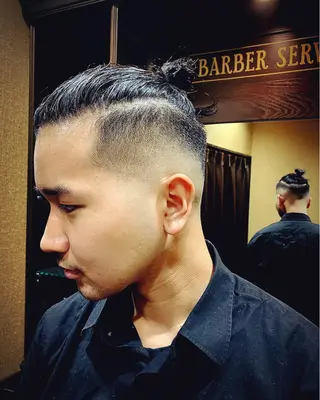 ショート メンズ 店長💈山田竜太 BARBERのヘアスタイル